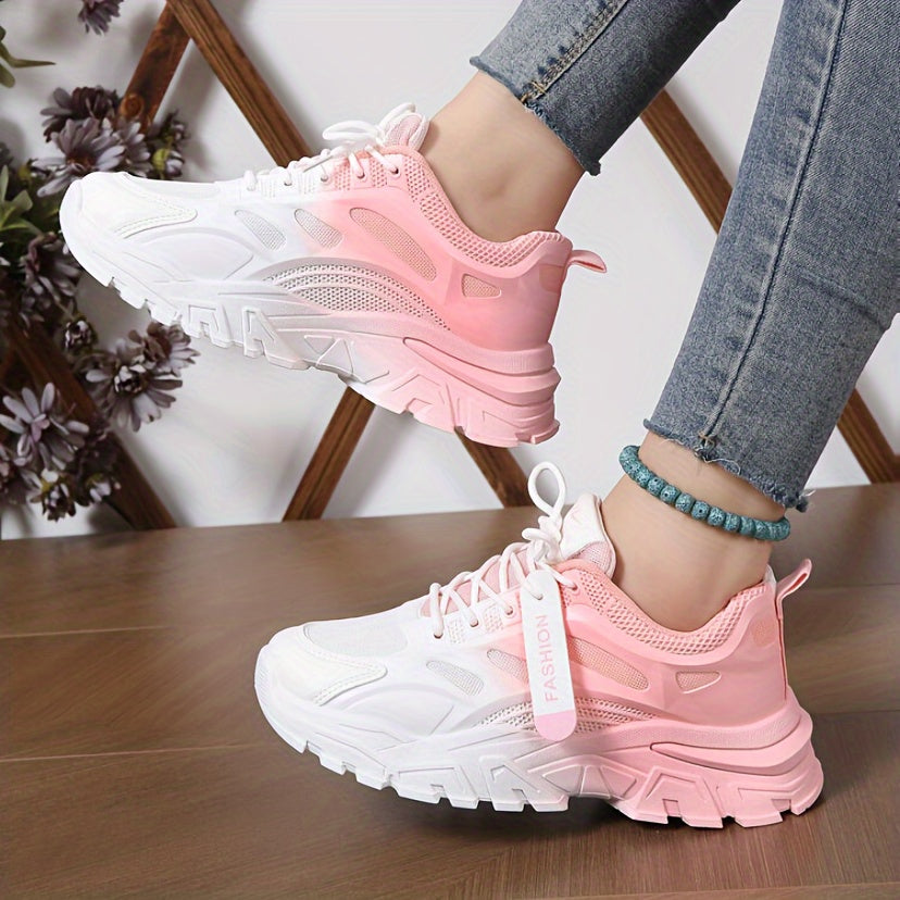 Avelena Gradient Chunky Sneaker für Damen | Perfekt für den Alltag