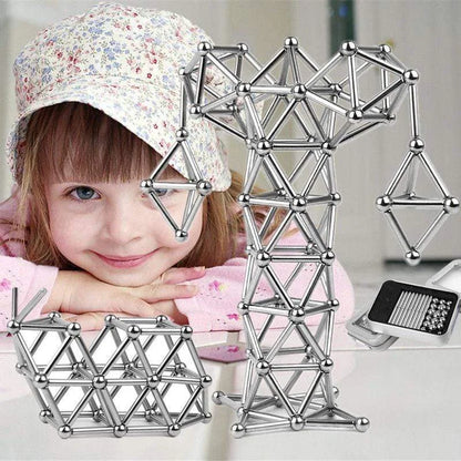 Avelena | Magnetisches Bauspielzeug-Set mit Stäben und Bällen