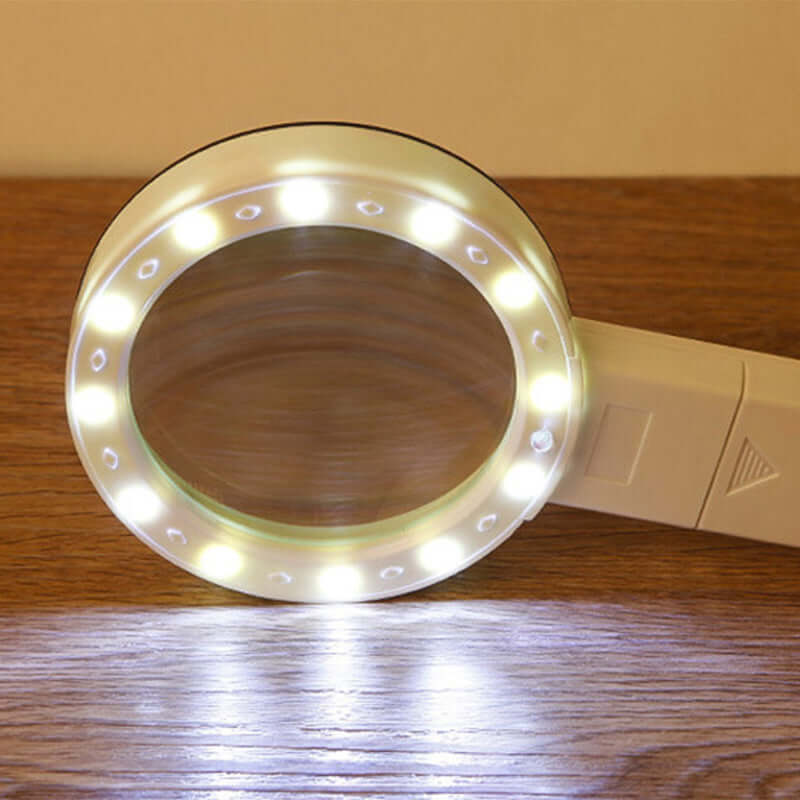 Avelena | 30X LED-Lupenleuchte mit Vergrößerungsglas