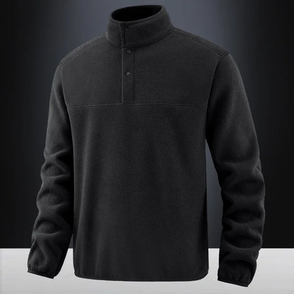Avelena | Herrenjacke mit Stehkragen, Gefüttert mit Fleece