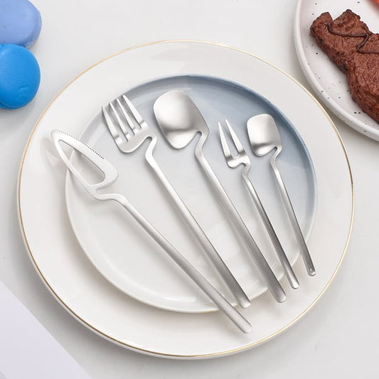 Avelena | Cutlurious Kreatives hängendes Besteck-Set (5 Stück)