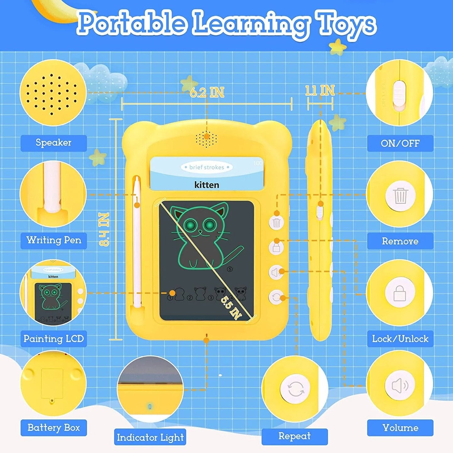 Avelena | Kreatives Sprechen & Schreiben Flashpad