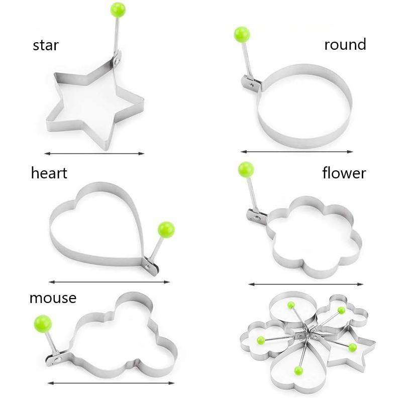 Avelena | Edelstahl Bratpfannen-Eiformen