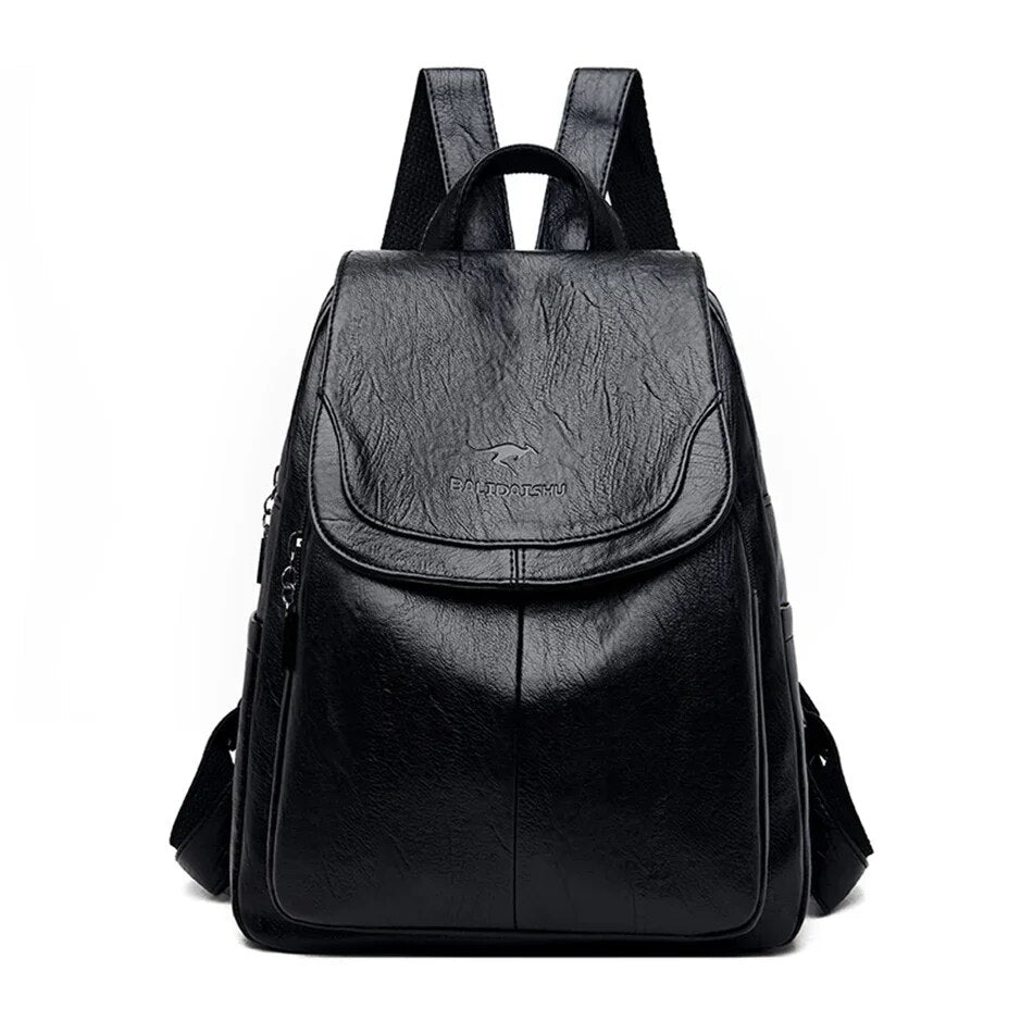 Avelena | Leder Rucksack für Damen