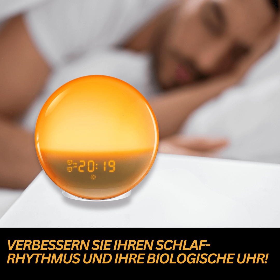 Avelena | Lichtwecker mit Radio & Naturgeräuschen Glowrise