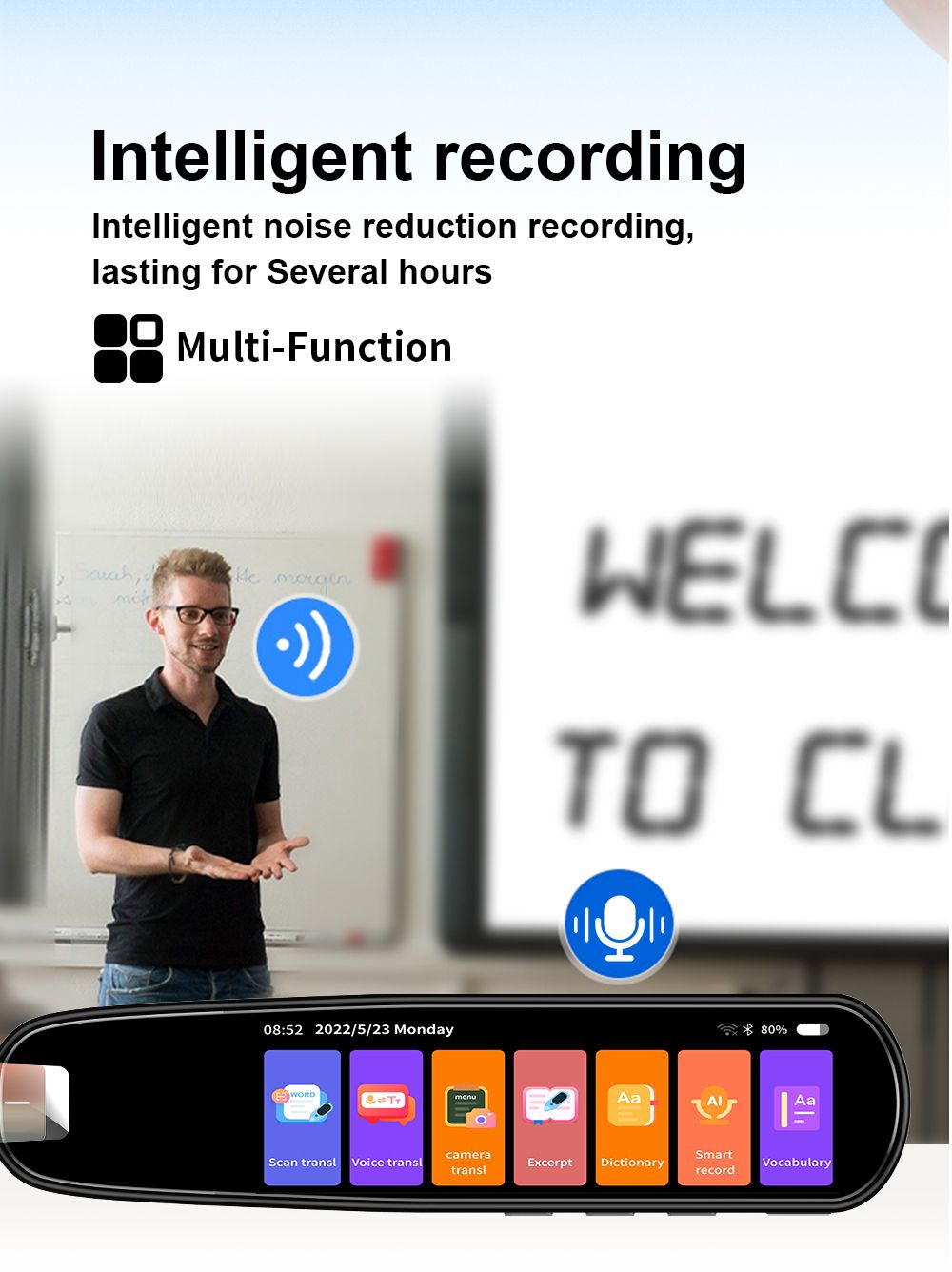 Avelena | 112 Sprachübersetzungs-Scanner-Lesestift