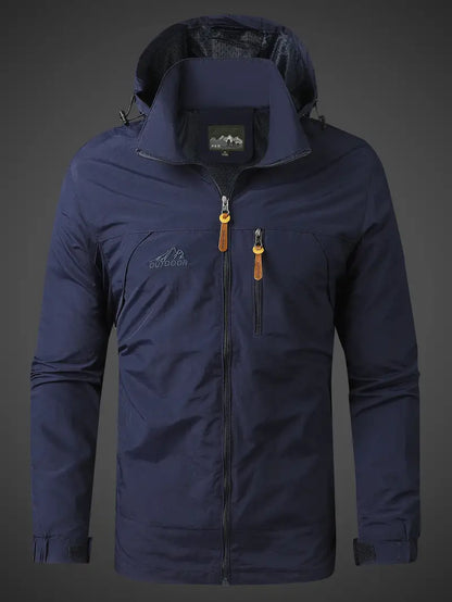 Avelena | Wasser- und Winddichte Herren Outdoor Jacke für alle Aktivitäten