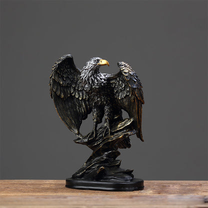 Avelena | Adler mit ausgebreiteten Flügeln Ornament Wohnkultur