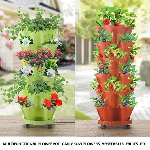 Avelena | Vertikaler Garten - PlantStack - Platzsparend - Grüne Rasterlösung