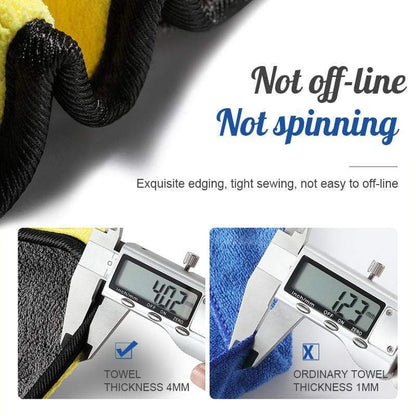 Avelena | Doppelseitiges, saugfähiges Mikrofaser-Handtuch