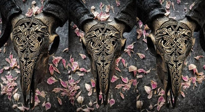 Avelena | Ausgehöhlter Widderkopf