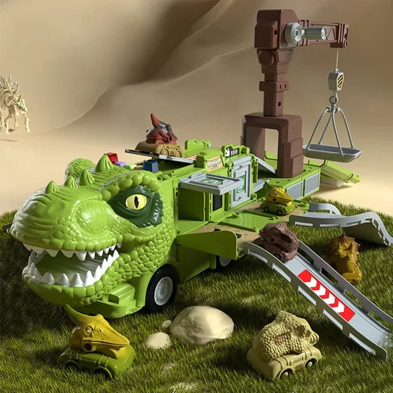 Avelena | Truck Faltbare Dinosaurier Abenteuerwagen