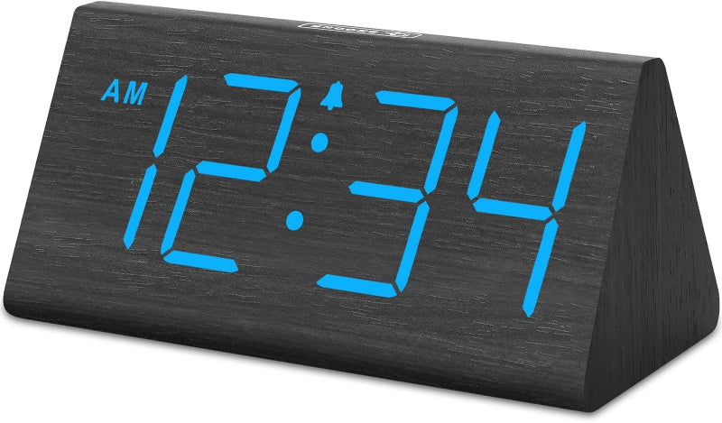 Avelena | Drei Digitale Wecker Mit Usb-Anschluss, Lauter Alarm, Dimmer Und Schlummerfunktion
