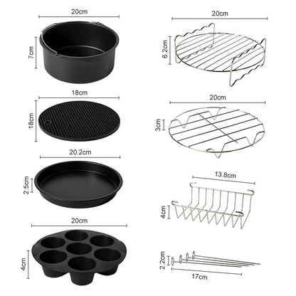 Avelena | Set Komplettes Zubehör für Die Airfryer