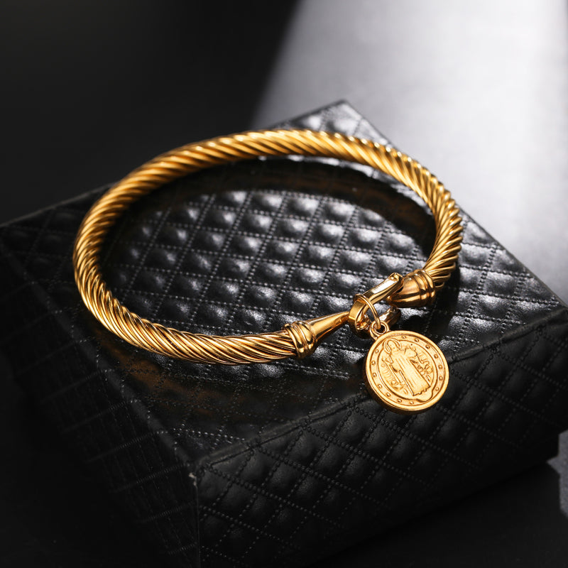 Avelena | Saint Benedict Charm-Armband Benedetta