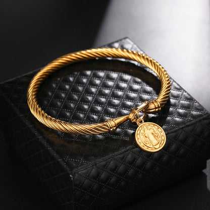 Avelena | Saint Benedict Charm-Armband Benedetta