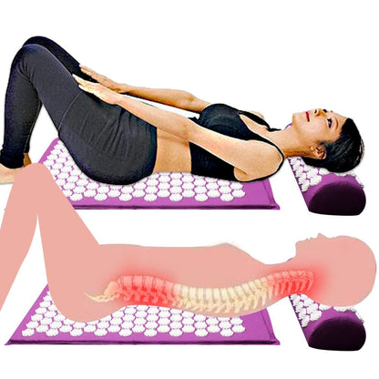 Avelena | Akupressur Yoga-Matte & Kissen-Set - RelaxMat