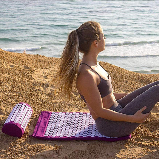 Avelena | Akupressur Yoga-Matte & Kissen-Set - RelaxMat