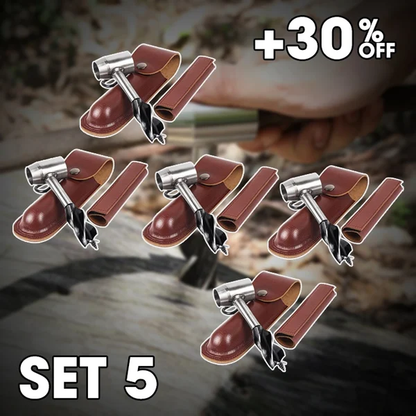 Avelena | Bushcraft Auger – Bushcraft Handbohrer-Schlüssel