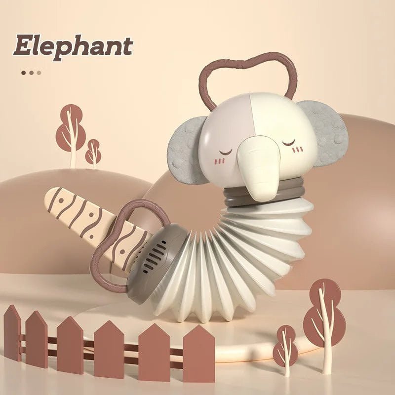 Avelena | 2-in-1 Baby-Akkordeon & Rassel für Musikalische Früherziehung