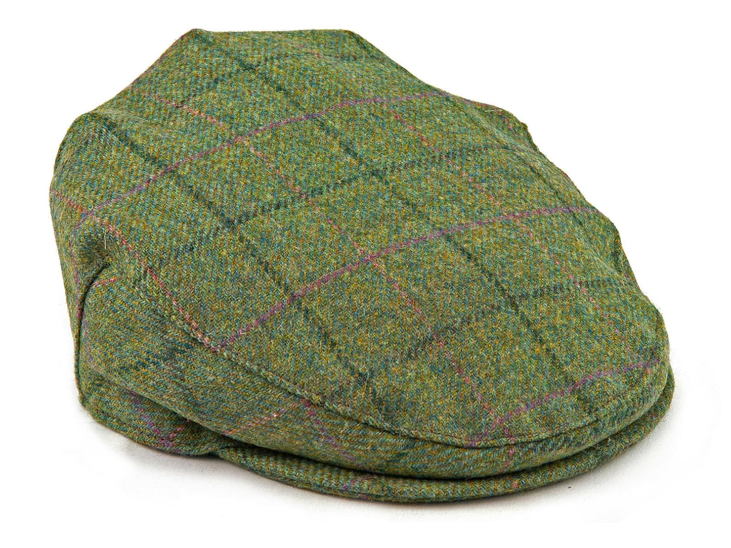 Avelena | Yorkshire Tweed Flat Cap Grün