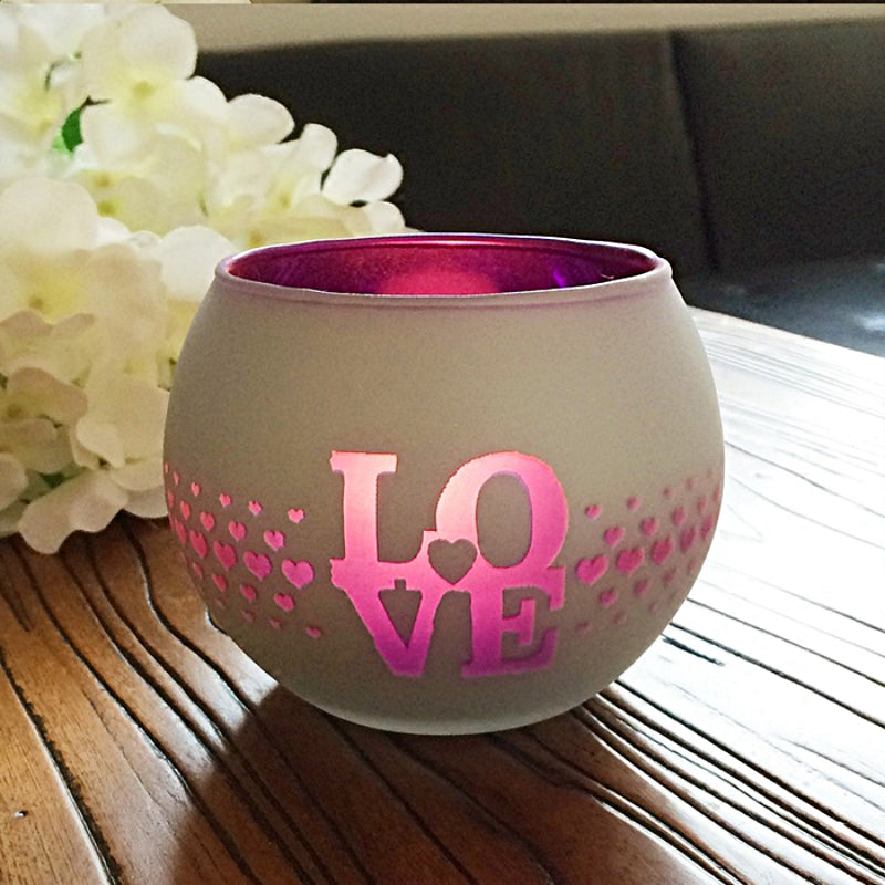 Avelena | Europäischer Retro Glas Mosaik Teelichthalter