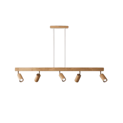 Avelena | Verstellbare Holz-Deckenleuchte - EcoLux