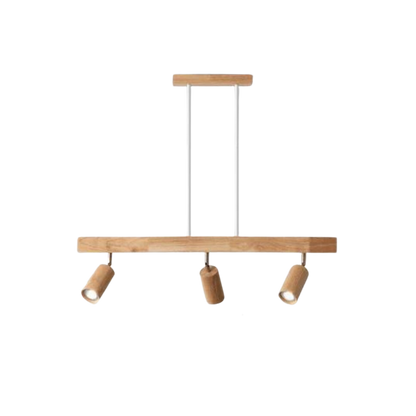 Avelena | Verstellbare Holz-Deckenleuchte - EcoLux