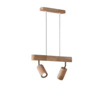 Avelena | EcoLux verstellbarer Holz-Deckenstrahler mit LED-Glühbirne enthalten