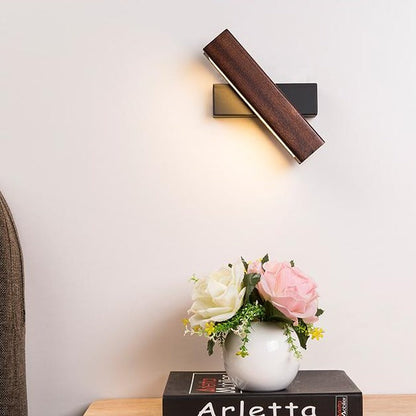 Avelena | Verstellbare Holz-LED-Wandlampe - Jasper