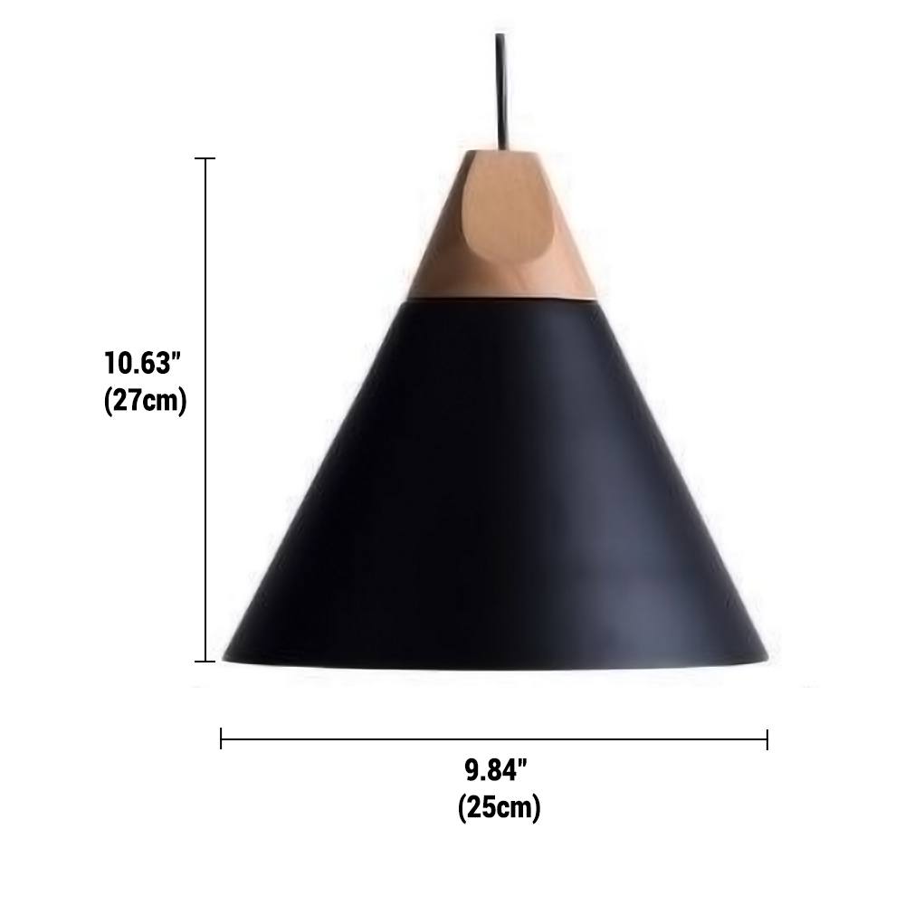 Avelena | Minimalistische Holz Pendelleuchte | NordicLight