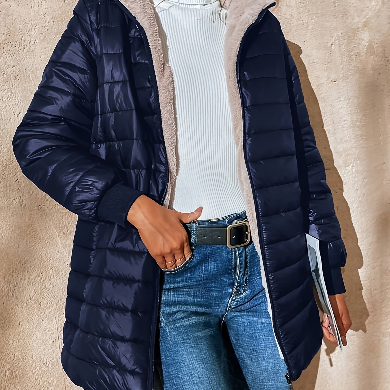 Avelena | Jacke mit Reißverschluss und Fleece-Futter