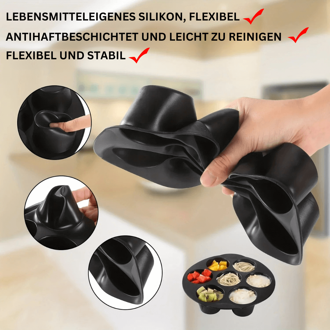 Avelena | Silikon-Backform für Airfryer & Mikrowelle