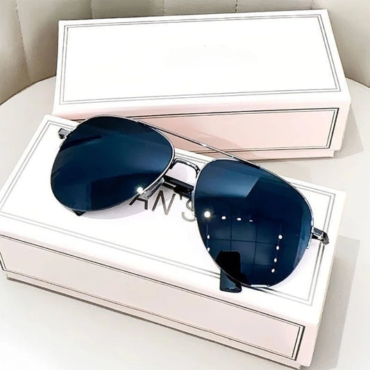 Avelena | AEROVIEW SHADES – Gradienten-Pilotensonnenbrillen mit UV400-Schutz für Herren