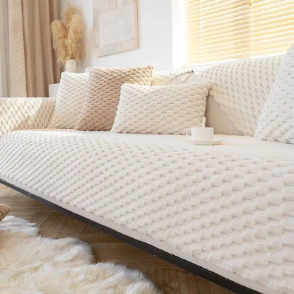 Avelena | CozySlip - Der ultimative rutschfeste Sofabezug für mehr Komfort und Stil