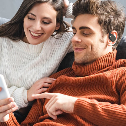 Avelena | AIRBEAT FLEX – Open-Ear Wireless Earbuds für sicheres, bequemes Hören
