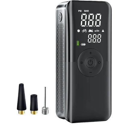 Avelena | AirGo Max – Tragbarer Reifeninflator mit digitalem Display & 150 PSI Leistung