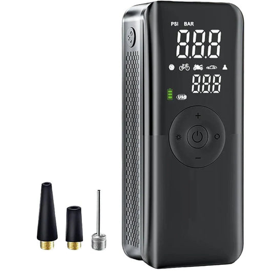 Avelena | AirGo Max – Tragbarer Reifeninflator mit digitalem Display & 150 PSI Leistung