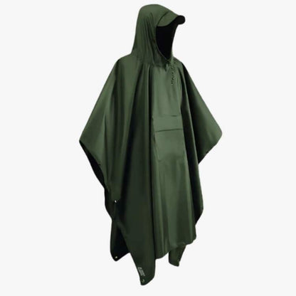 Avelena | All-Terrain Trek Poncho | Wasserdicht, verpackbar & leicht für Outdoor-Abenteuer und Notfallvorsorge