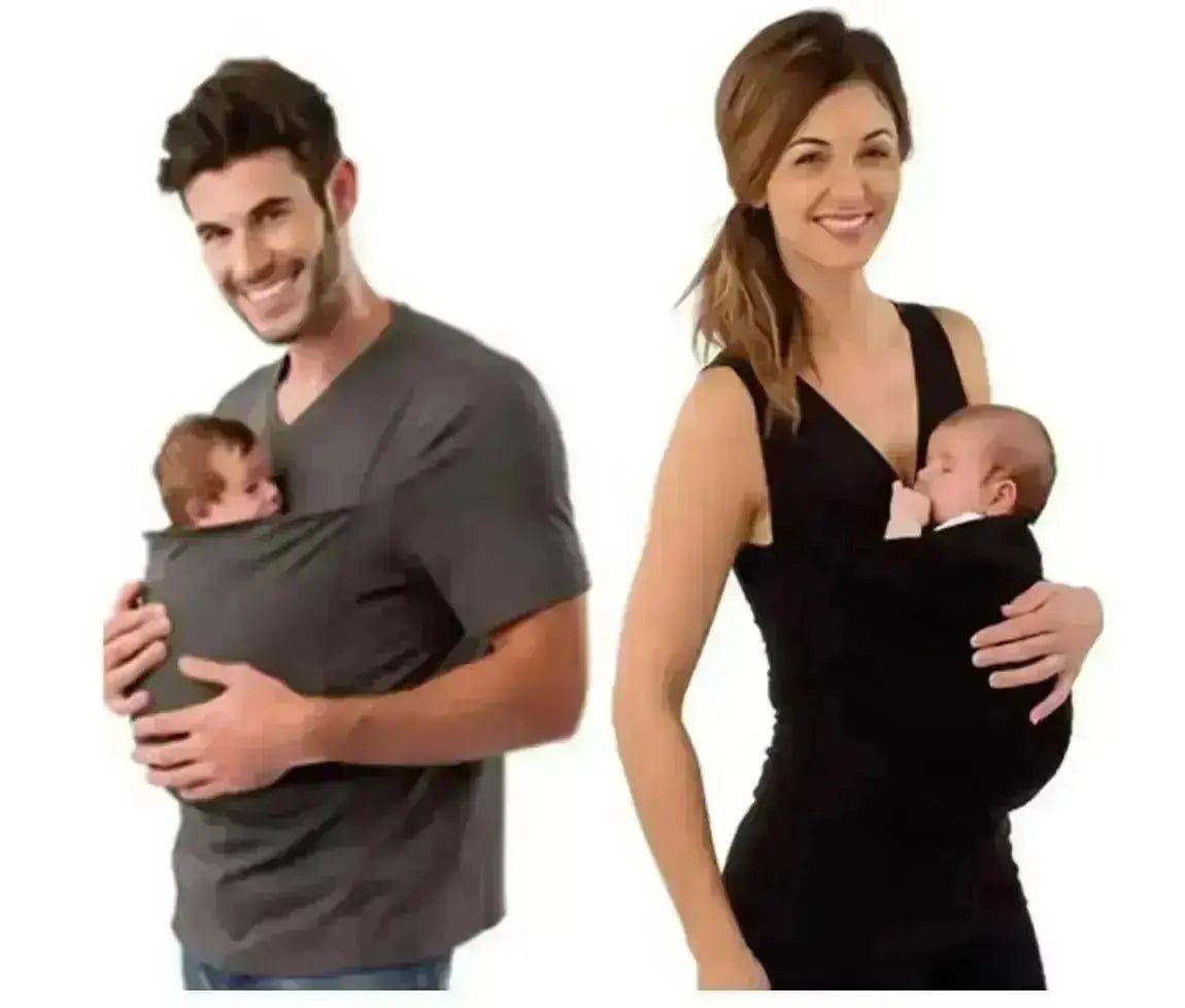 Avelena | Vielseitige Babytrage für Neugeborene und Kleinkinder und Baby T Shirt Halter