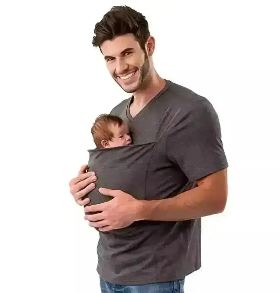 Avelena | Vielseitige Babytrage für Neugeborene und Kleinkinder und Baby T Shirt Halter