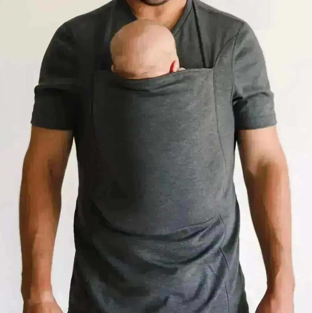 Avelena | Vielseitige Babytrage für Neugeborene und Kleinkinder und Baby T Shirt Halter