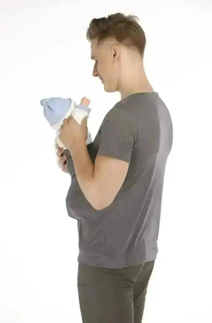 Avelena | Vielseitige Babytrage für Neugeborene und Kleinkinder und Baby T Shirt Halter