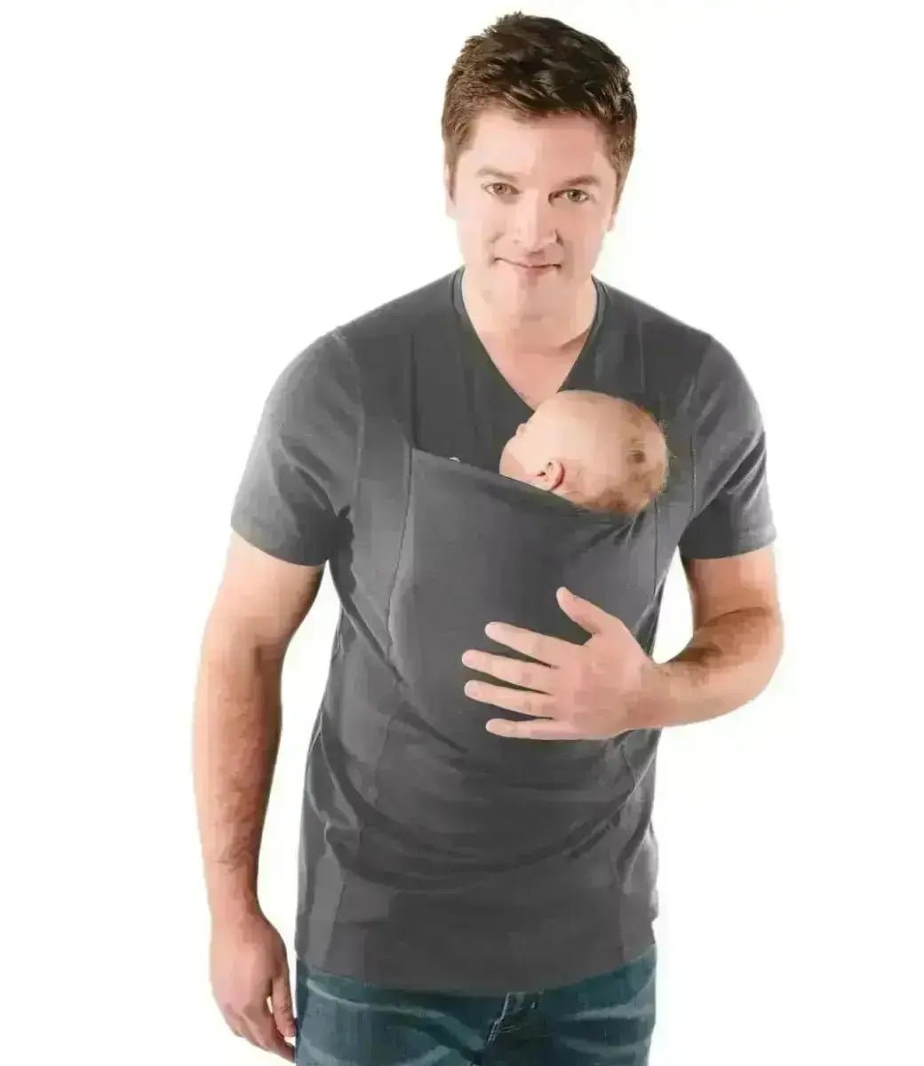 Avelena | Vielseitige Babytrage für Neugeborene und Kleinkinder und Baby T Shirt Halter
