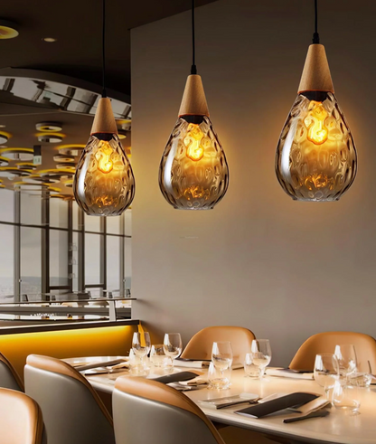 Avelena | Einzelner Anhänger aus Obsidian Intensives Licht