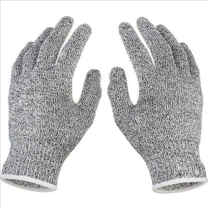 Avelena | Anti-Schnitt Handschuhe 5 Grad Sicherheit Schnittfest Stichfest Edelstahl