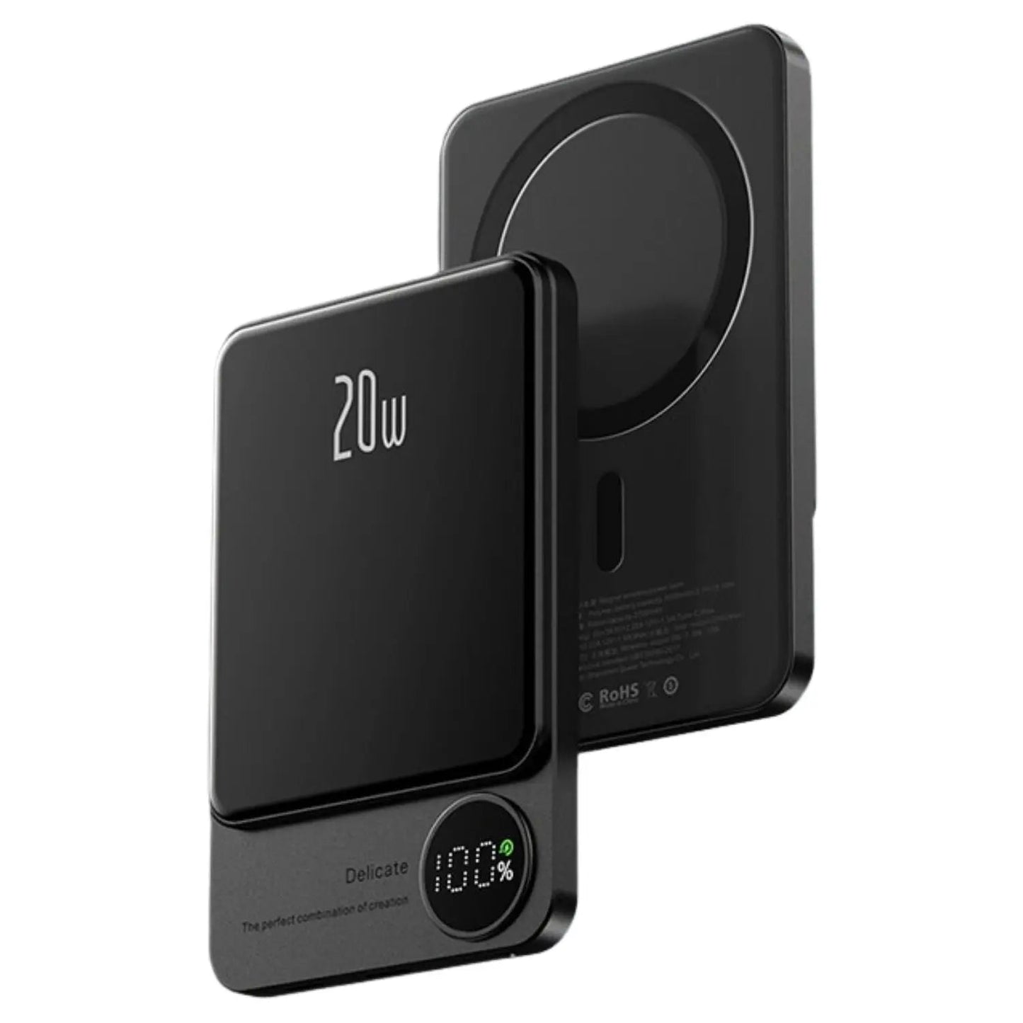 Avelena | ChargeSphere | Magnetische Powerbank – Schnelles und Sicheres Laden unterwegs