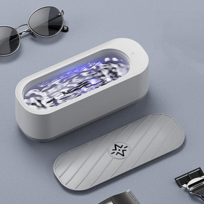 Avelena | Aquagleam Ultraschallreiniger für Schmuck, Brillen und Werkzeuge Kraftvolle Tiefenreinigung mit Led-Display