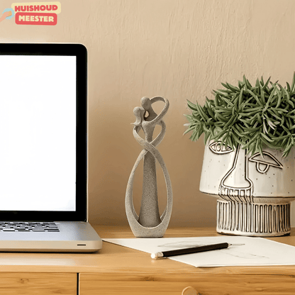 Avelena | Armonia Embrace Skulptur – Künstlerisches Symbol für Liebe, Verbindung und zeitlose Eleganz