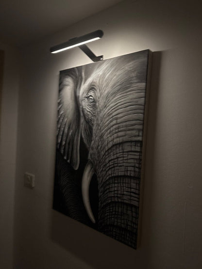 Avelena | ArtGlow LED-Wandlampe – kabellose Beleuchtung für Kunst und Dekoration